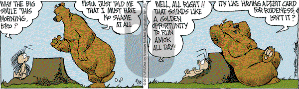 The Grizzwells on Monday April 10, 2017 Comic Strip