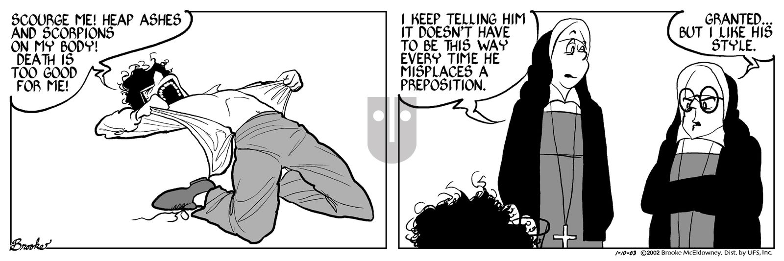 9 Chickweed Lane - Friday January 10, 2003 Comic Strip