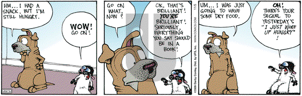 Get Fuzzy on Thursday November 5, 2009 Comic Strip