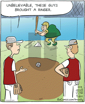 Brevity on Monday June 18, 2012 Comic Strip
