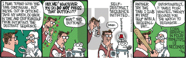 Monty on Friday February 7, 2014 Comic Strip