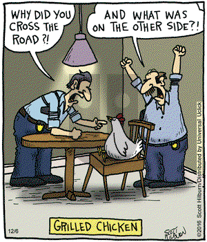 The Argyle Sweater - Tuesday December 6, 2016 Comic Strip
