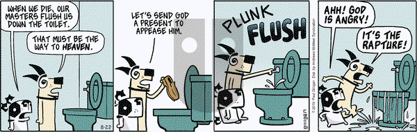 Pooch Cafe on Thursday August 22, 2019 Comic Strip