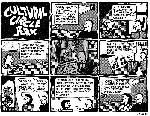 Ted Rall on Saturday May 23, 1998 Comic Strip