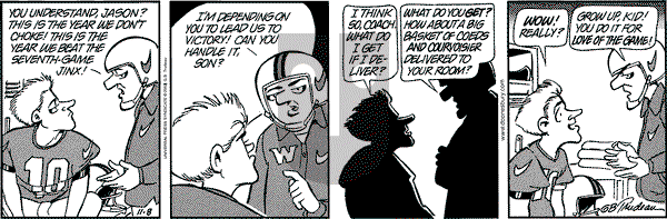Doonesbury on Friday November 8, 2002 Comic Strip