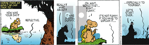 Over the Hedge on Thursday May 8, 2014 Comic Strip