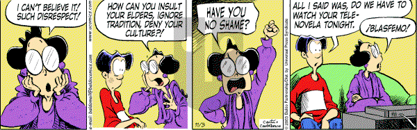 Baldo - Monday November 3, 2003 Comic Strip