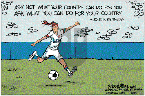 Win, Lose, Drew on Wednesday July 3, 2019 Comic Strip