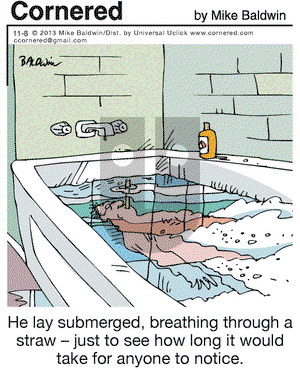 Cornered on Friday November 8, 2013 Comic Strip