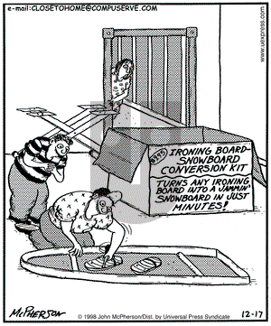 Close to Home on Thursday December 17, 1998 Comic Strip