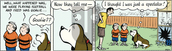 Fred Basset on Thursday August 2, 2012 Comic Strip