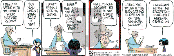 Non Sequitur on Friday January 30, 2015 Comic Strip