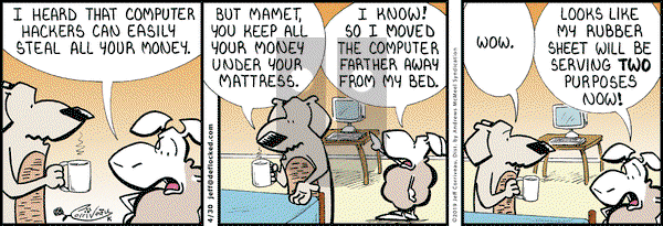 DeFlocked on Tuesday April 30, 2019 Comic Strip
