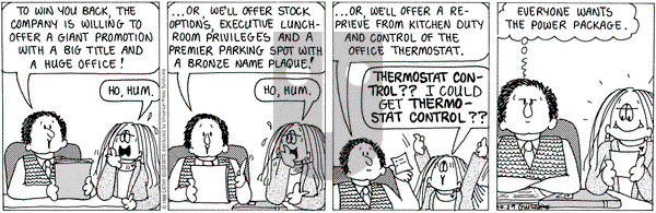 Cathy Classics on Monday December 7, 1998 Comic Strip