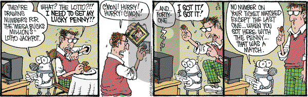 Monty on Friday March 23, 2018 Comic Strip