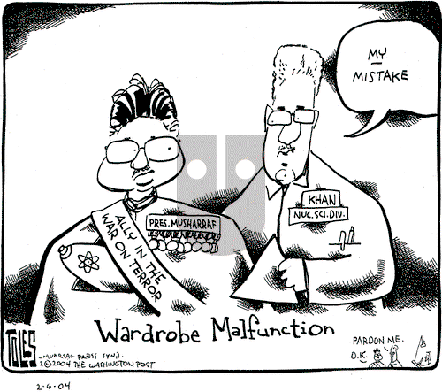 Tom Toles on Friday February 6, 2004 Comic Strip