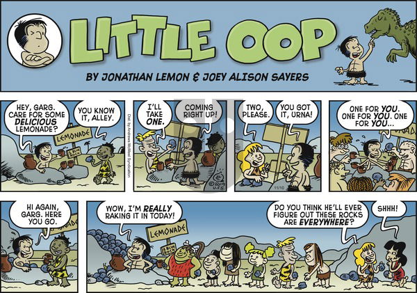 Alley Oop on Sunday November 10, 2019 Comic Strip