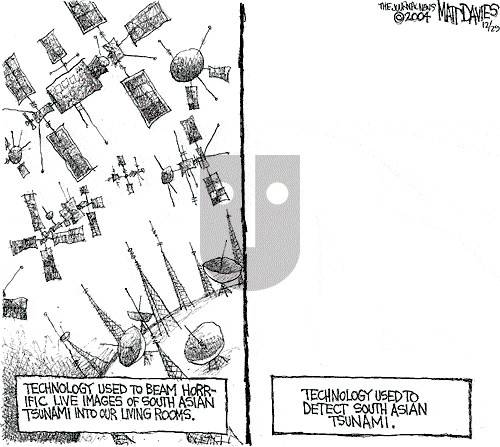 Matt Davies on Tuesday December 28, 2004 Comic Strip
