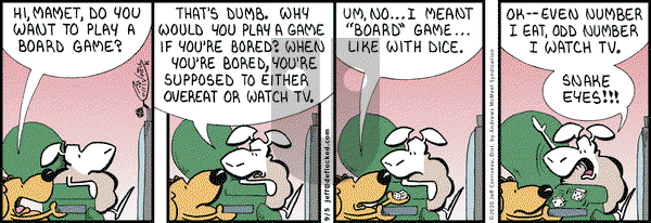DeFlocked on Saturday September 5, 2020 Comic Strip