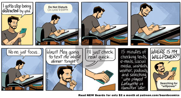 Beardo - Wednesday July 31, 2024 Comic Strip