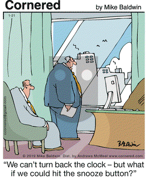 Cornered on Monday January 21, 2019 Comic Strip
