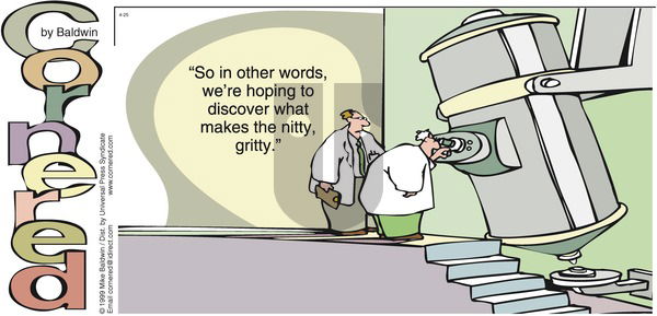 Cornered on Sunday April 25, 1999 Comic Strip