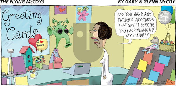 The Flying McCoys on Sunday June 17, 2012 Comic Strip