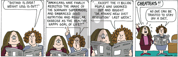 Cathy Classics on Monday July 5, 2004 Comic Strip