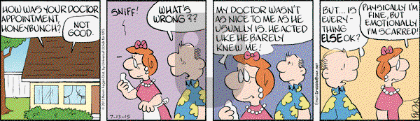 Drabble on Monday July 13, 2015 Comic Strip