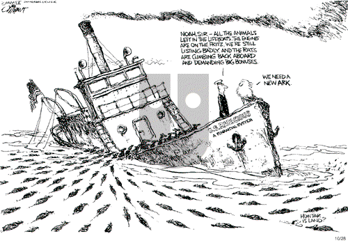 Pat Oliphant on Wednesday October 28, 2009 Comic Strip