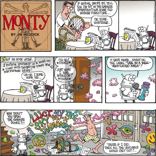 Monty on Sunday November 12, 2017 Comic Strip