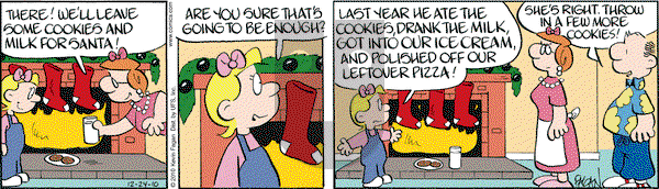 Drabble on Friday December 24, 2010 Comic Strip