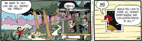 The Buckets on Friday August 21, 2015 Comic Strip