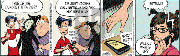 Baldo - Thursday April 19, 2012 Comic Strip