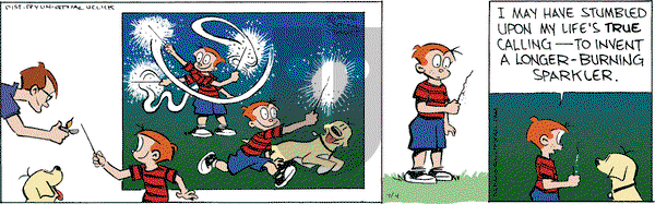 Red and Rover on Monday July 4, 2016 Comic Strip