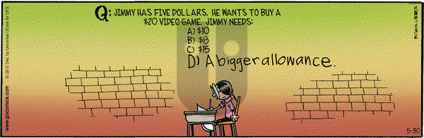 Grand Avenue on Thursday May 30, 2013 Comic Strip