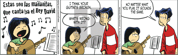 Baldo on Monday May 4, 2009 Comic Strip