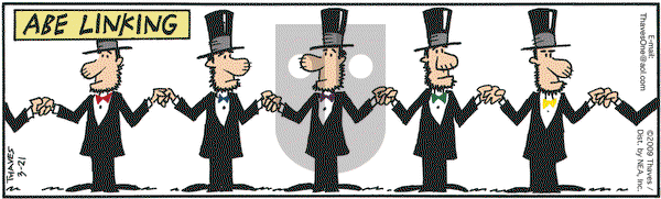 Frank and Ernest on Saturday March 21, 2009 Comic Strip