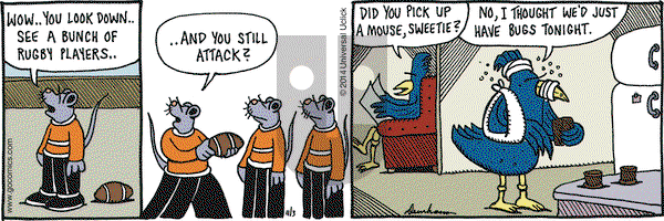 Overboard on Monday November 3, 2014 Comic Strip