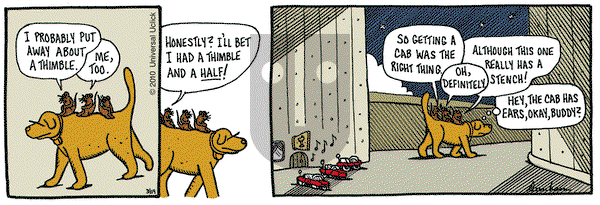 Overboard on Friday March 19, 2010 Comic Strip