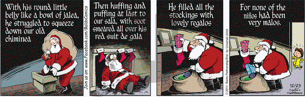 Baldo on Friday December 23, 2011 Comic Strip