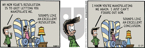 Grand Avenue on Friday December 29, 2017 Comic Strip