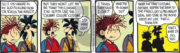 The Buckets on Saturday March 14, 2015 Comic Strip