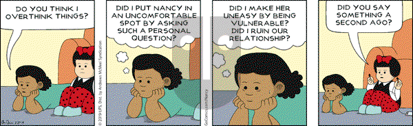Nancy on Wednesday February 27, 2019 Comic Strip