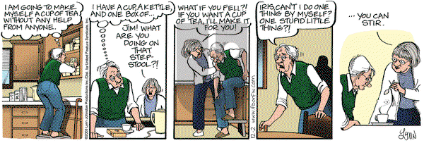 For Better or For Worse on Tuesday December 2, 2003 Comic Strip