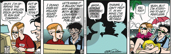 Doonesbury on Tuesday May 23, 2000 Comic Strip