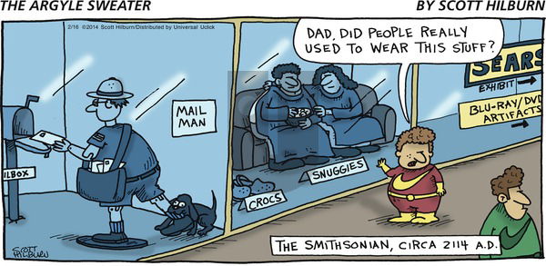 The Argyle Sweater on Sunday February 16, 2014 Comic Strip