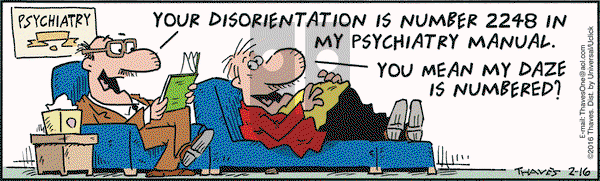 Frank and Ernest on Tuesday February 16, 2016 Comic Strip