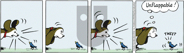 Fred Basset on Friday February 16, 2018 Comic Strip