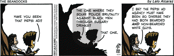 La Cucaracha on Monday April 24, 2017 Comic Strip